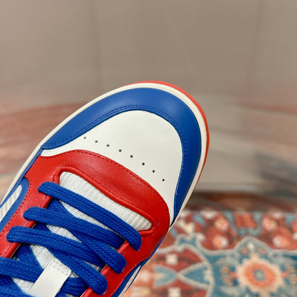 GUCCI 26S SNEAKERS IN MULTICOLOR CALFSKIN