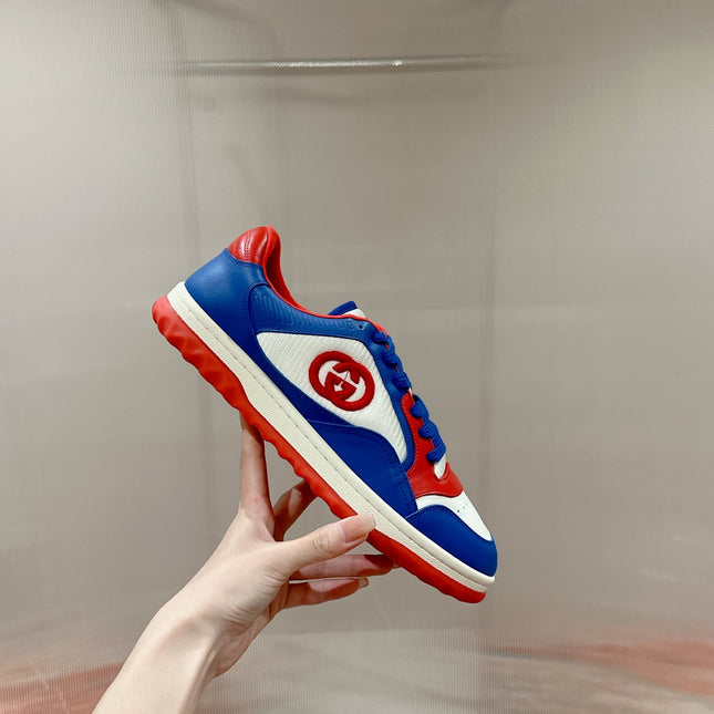 GUCCI 26S SNEAKERS IN MULTICOLOR CALFSKIN