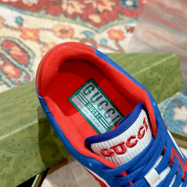 GUCCI 26S SNEAKERS IN MULTICOLOR CALFSKIN