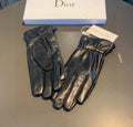 LAMBSKIN GLOVES BLACK 458587