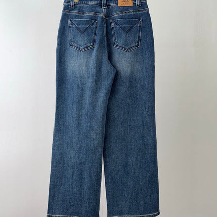 MAX MARA 25S STRAIGHT-LEG JEANS WITH SHEEPSKIN LINING 060