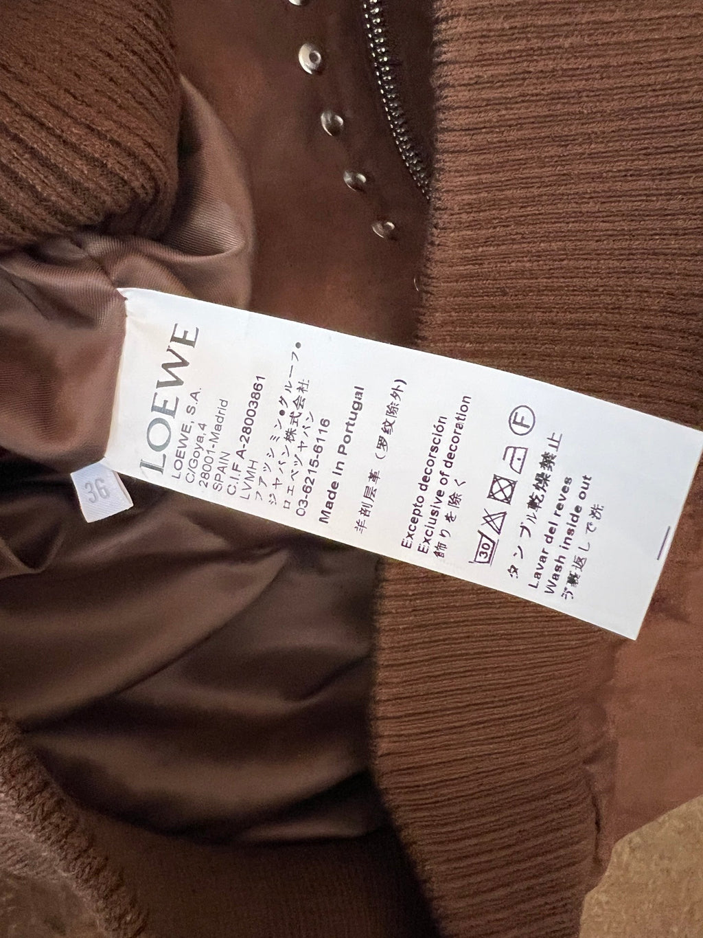 LOEWE JACKET STYLE 57