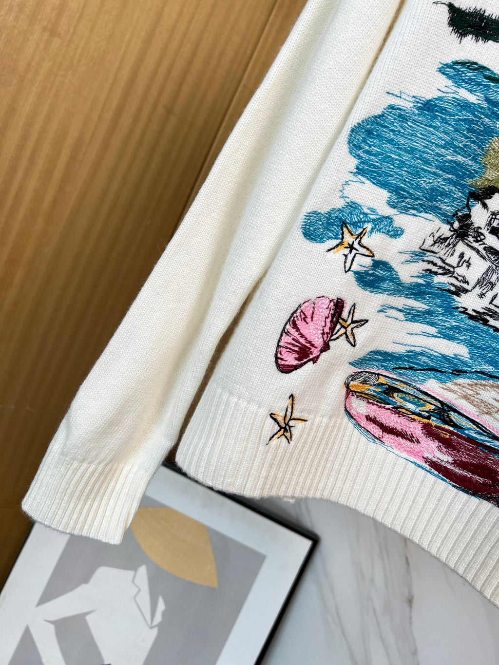 DIOR 25S LONG-SLEEVE CREW NECK T-SHIRT STYLE 199