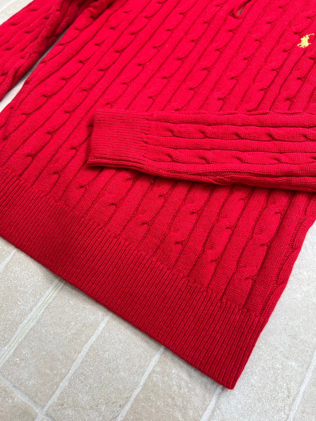 RALPH LAUREN 25S HALF-ZIP SWEATER 239