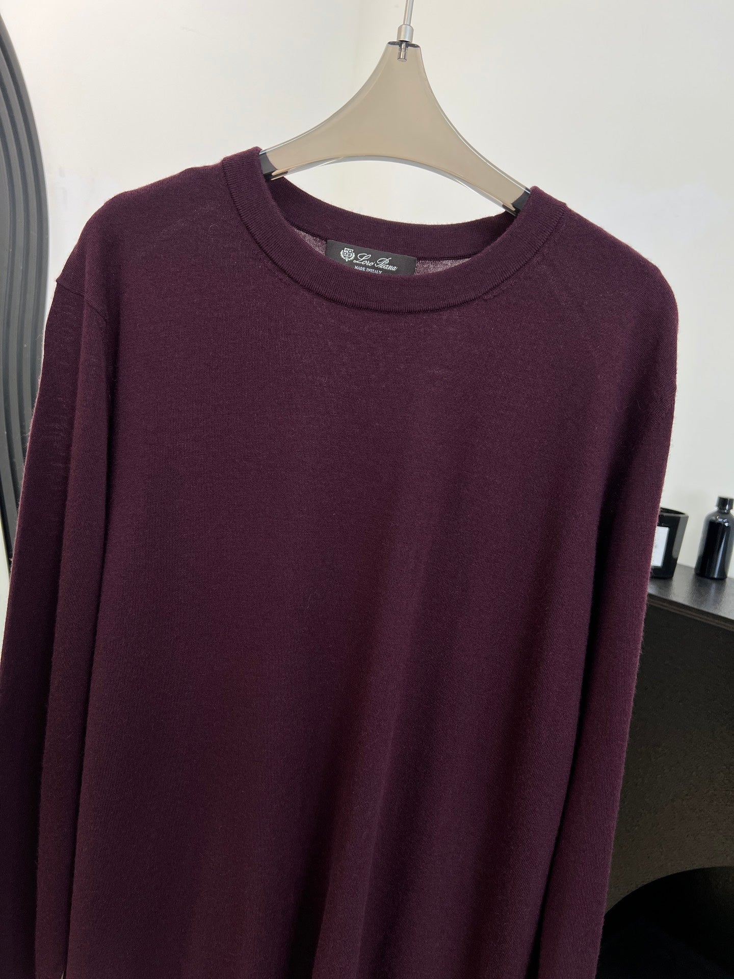 LORO PIANA 26S LONG SLEEVE CREW NECK SWEATER 664