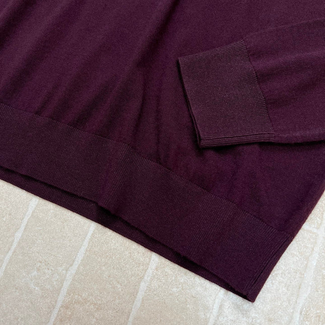 LORO PIANA 26S LONG SLEEVE CREW NECK SWEATER 664