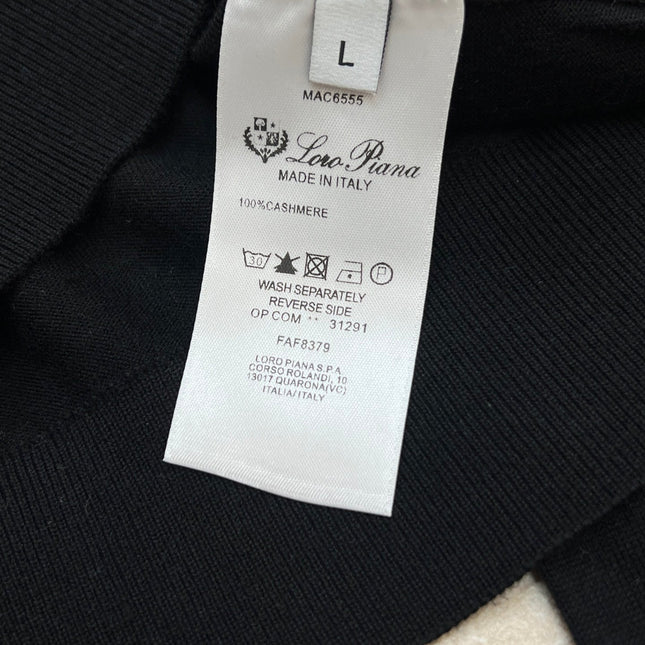 LORO PIANA 26S LONG SLEEVE CREW NECK SWEATER 663