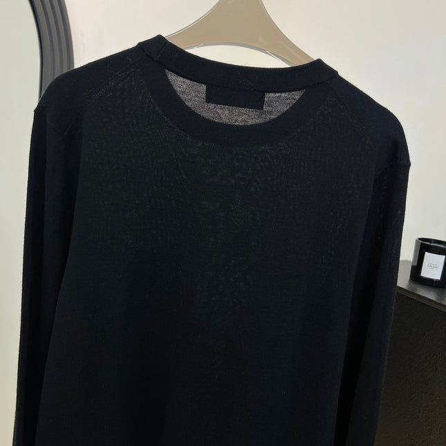 LORO PIANA 26S LONG SLEEVE CREW NECK SWEATER 663