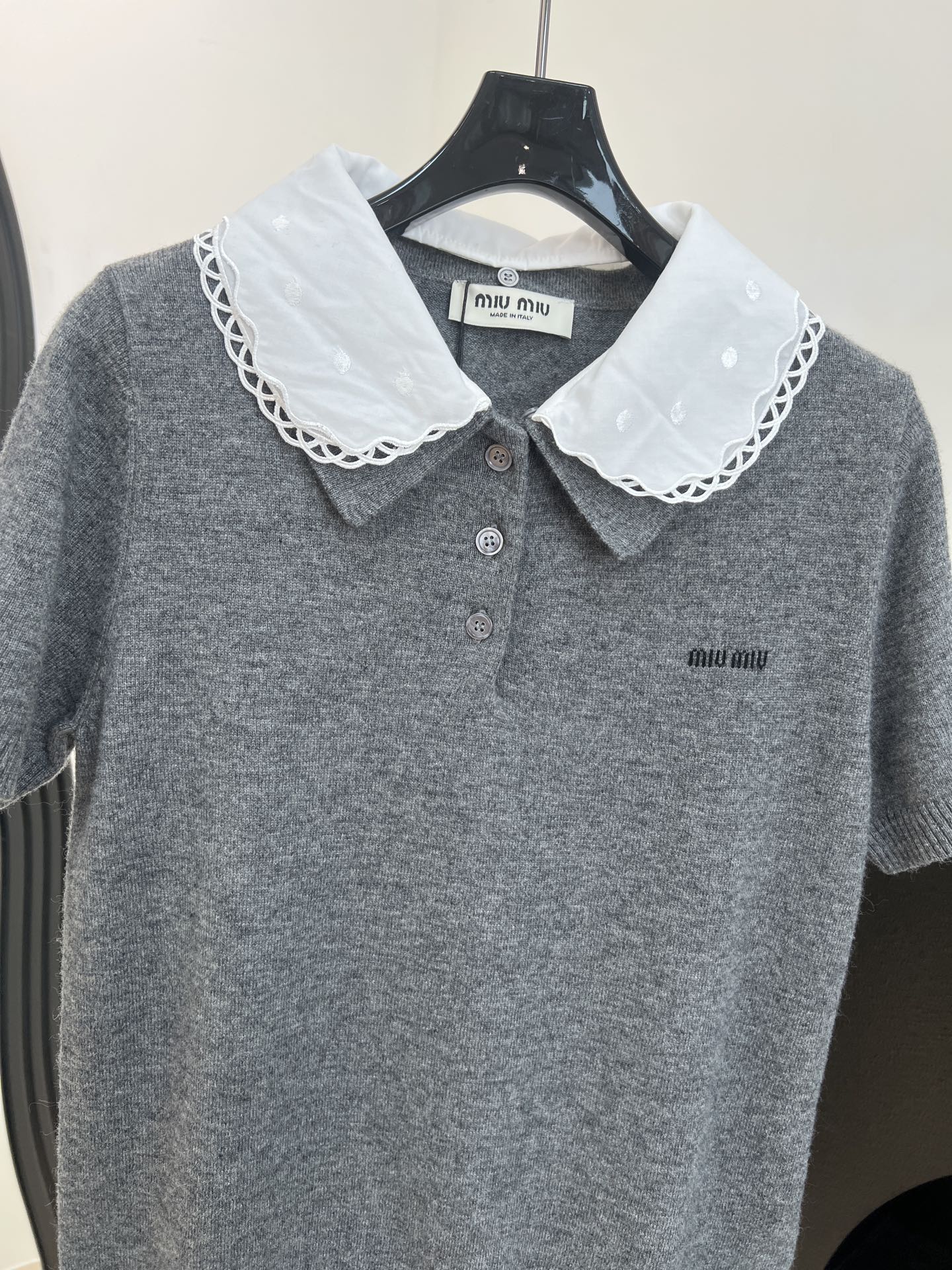 MIUMIU 26S POLO SWEATER 929