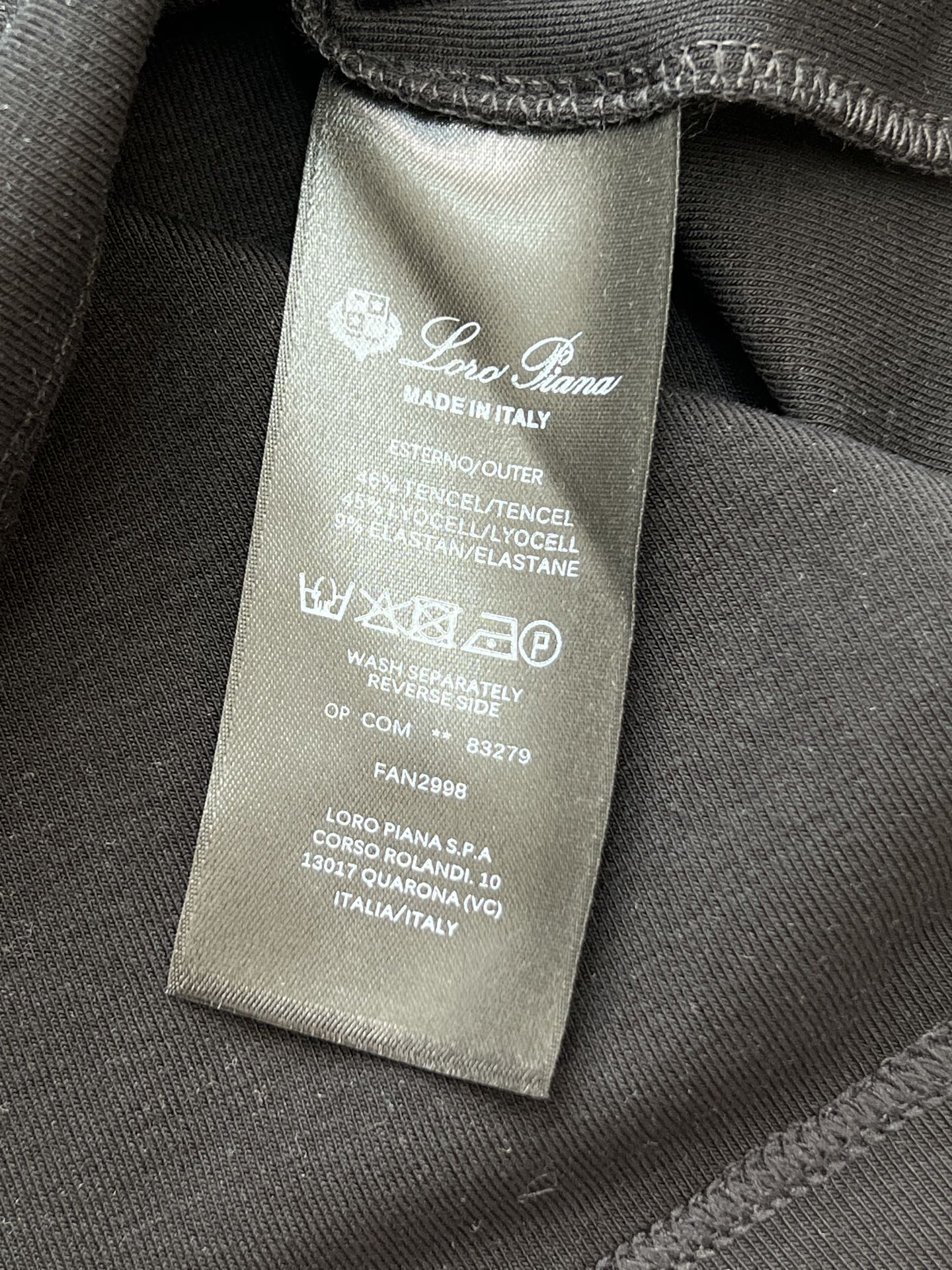 LORO PIANA 26S LONG SLEEVE T-SHIRT 763