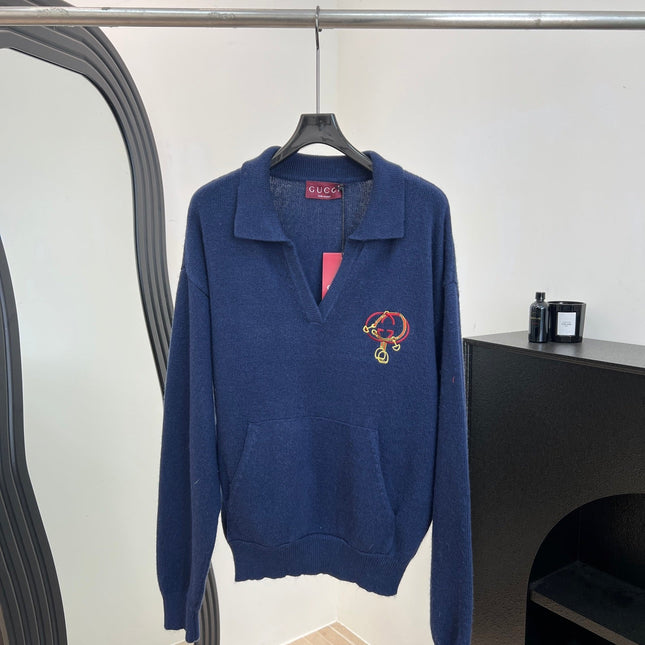 GUCCI 26S KNIT POLO SHIRT 254