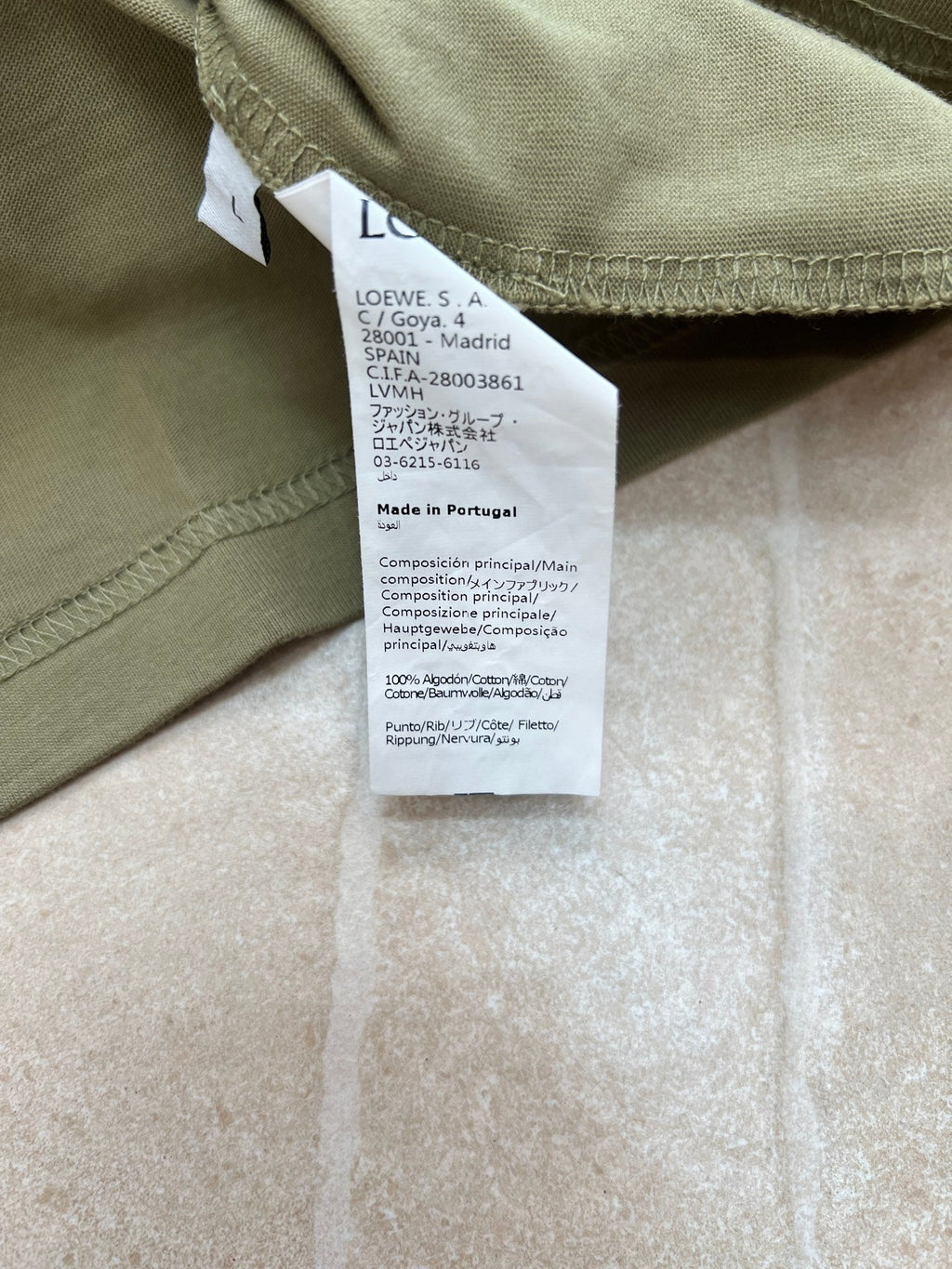 LOEWE 26S SHORT SLEEVE T-SHIRT 490
