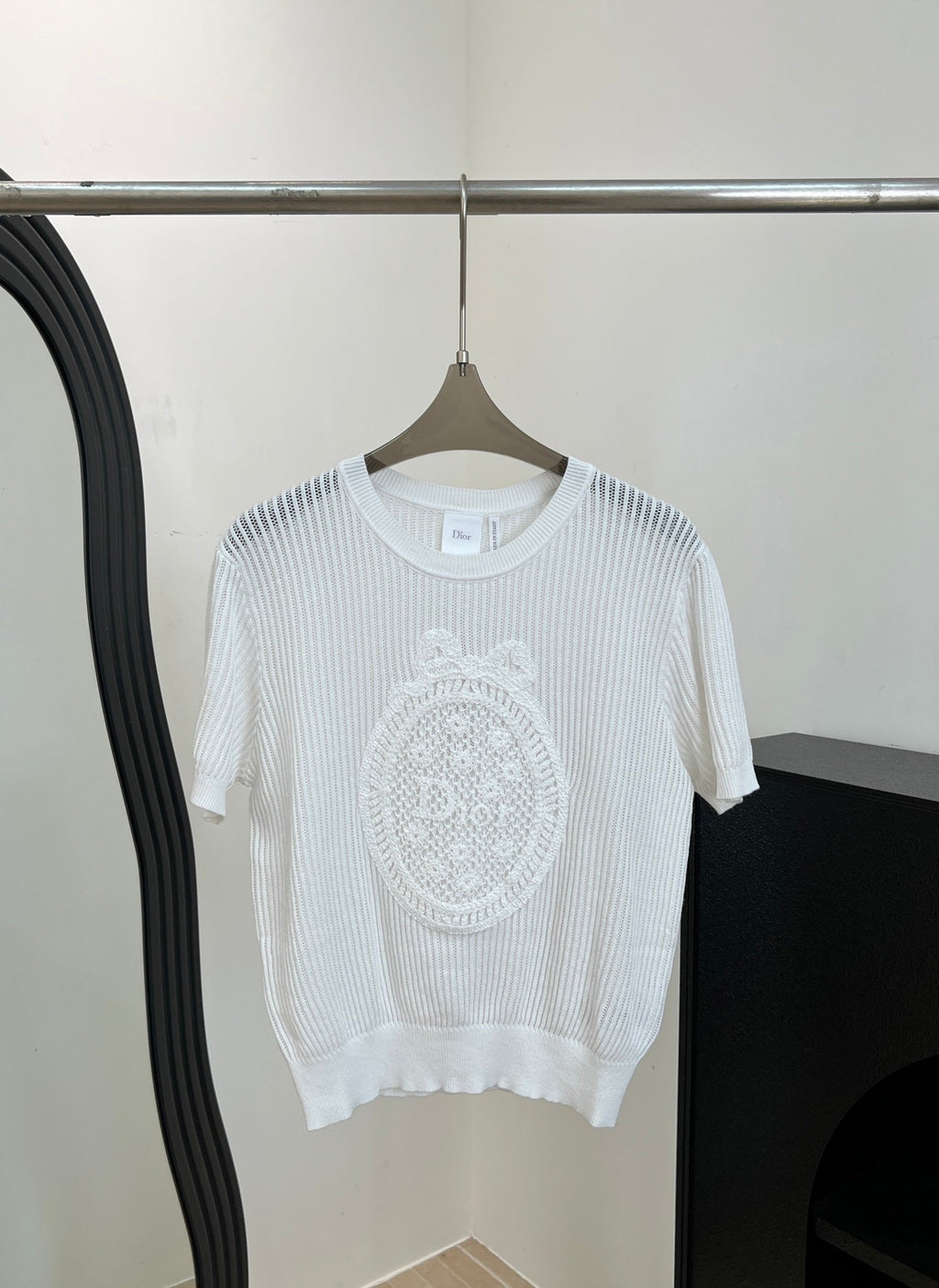 DIOR 26S SHORT-SLEEVED SWEATER 1271