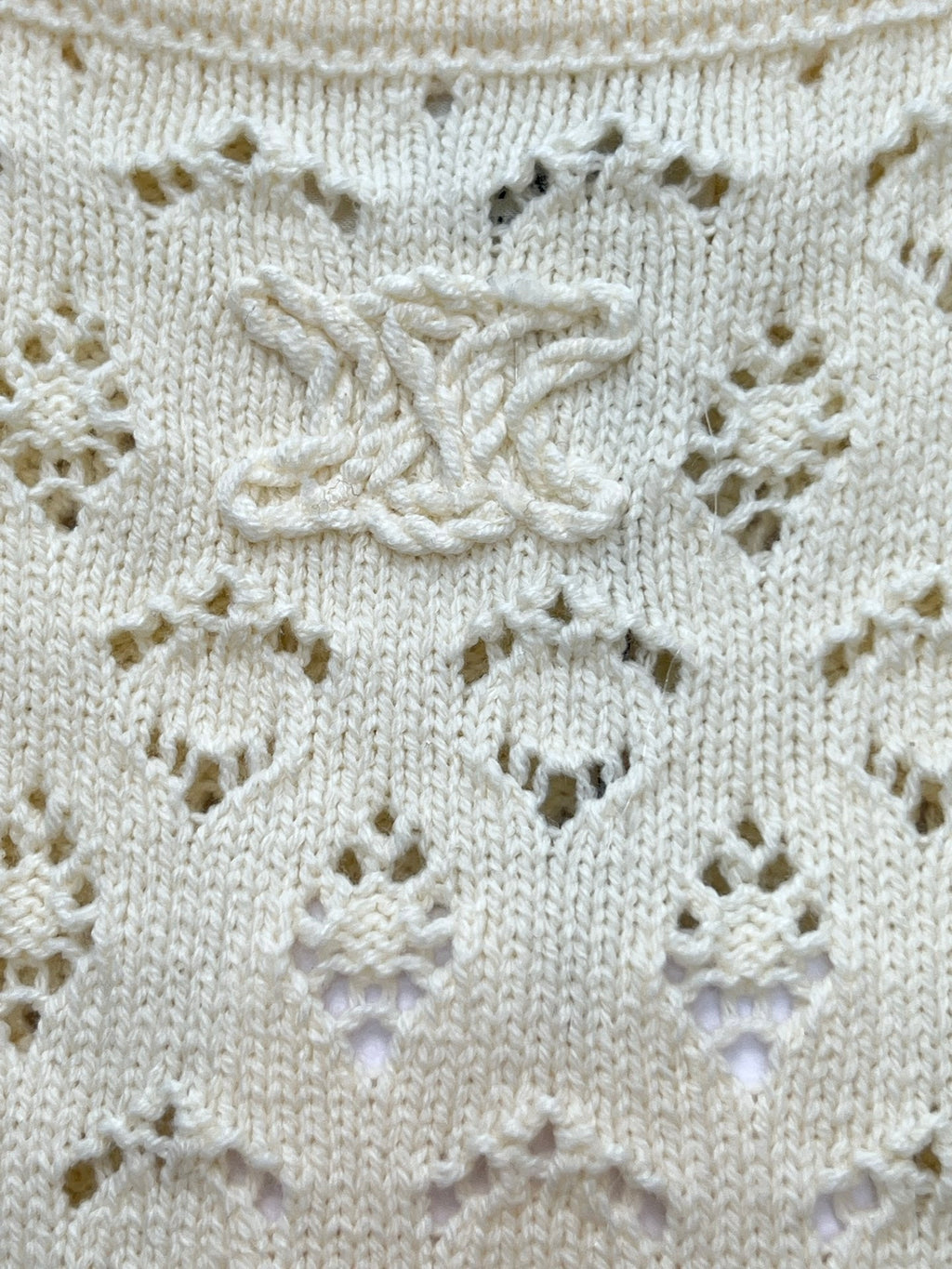 CELINE 26S CROCHET CROP TOP 413