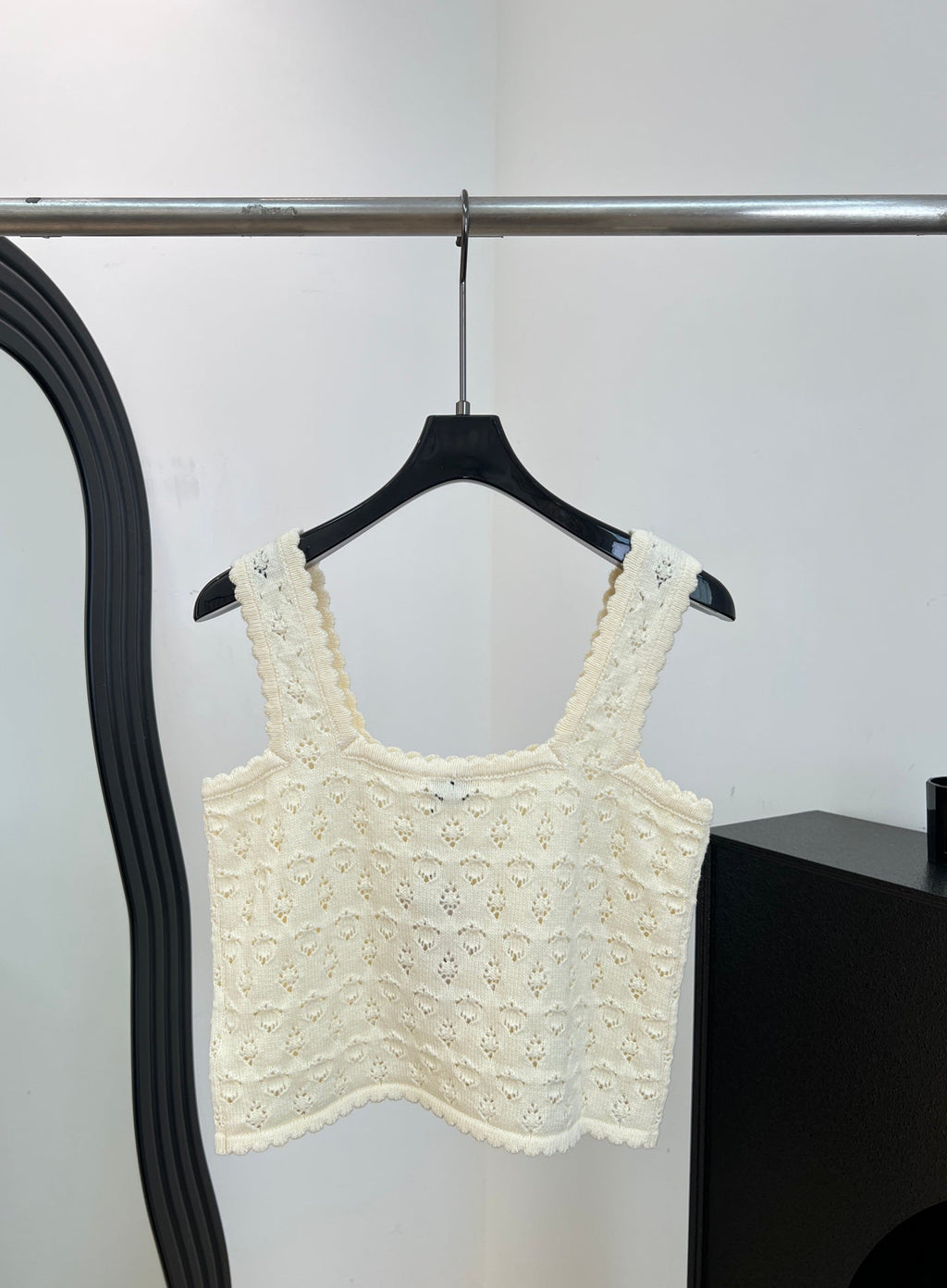 CELINE 26S CROCHET CROP TOP 413