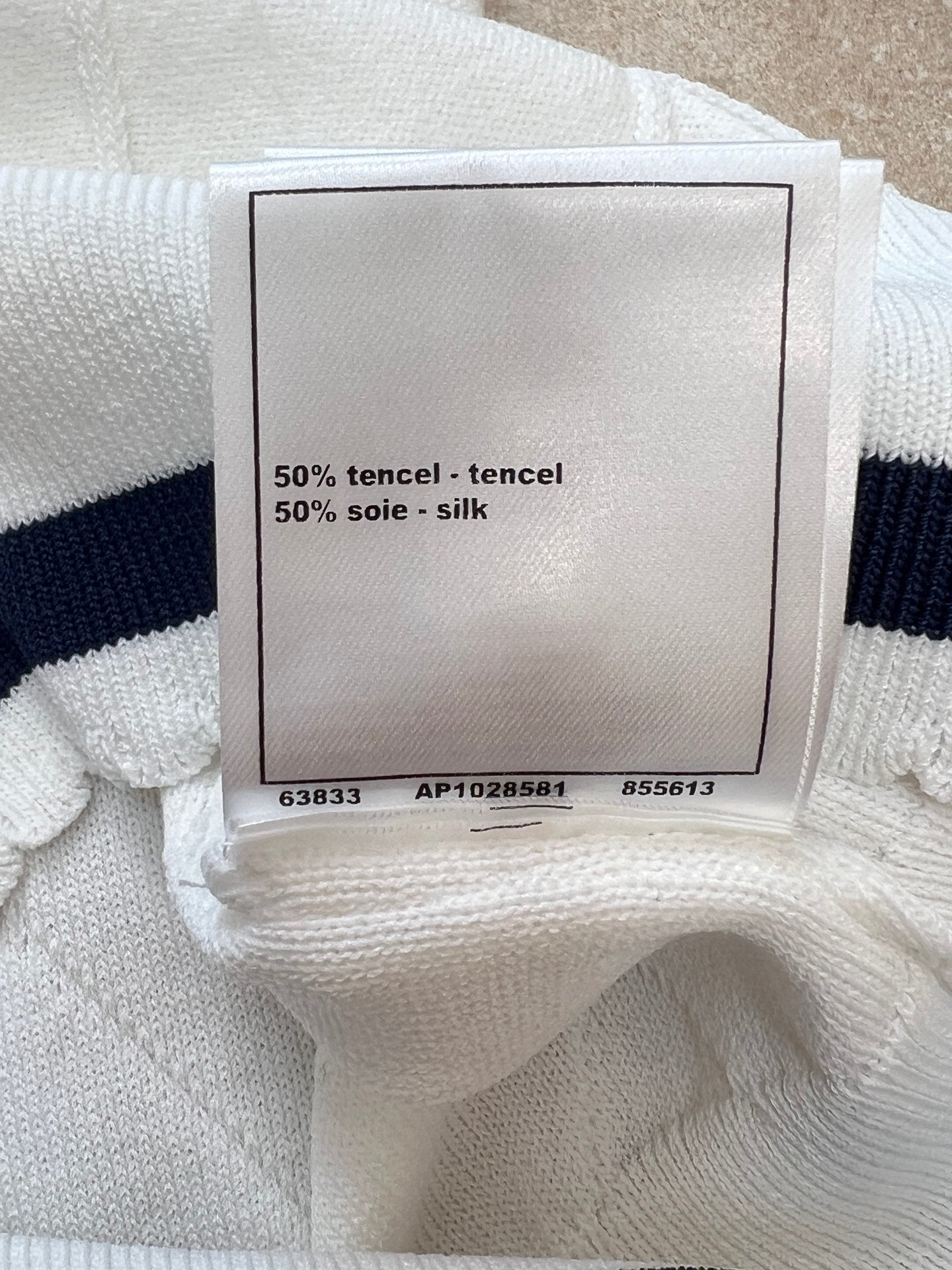 CHANEL 26S SLEEVELESS KNIT POLO TOP 1430