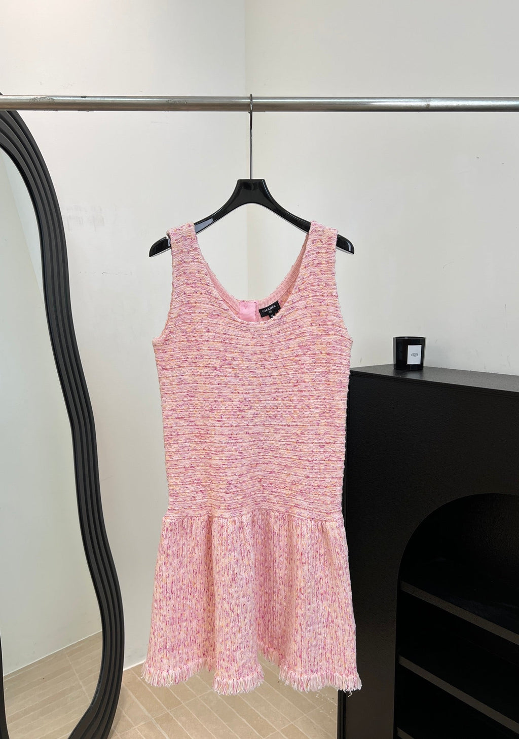 CHANEL 26S SLEEVELESS KNIT DRESS STYLE 1149