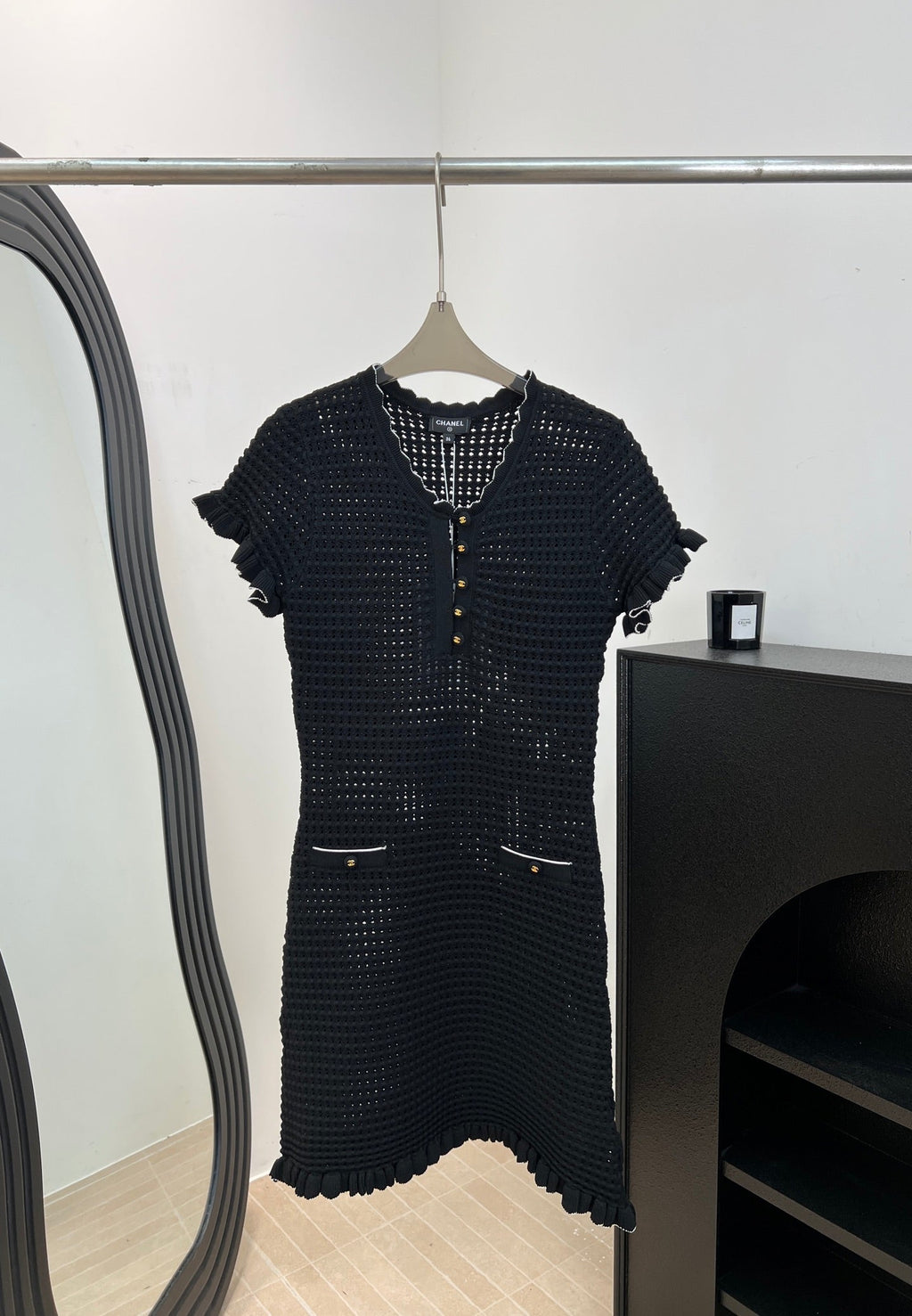CHANEL 26S SLEEVELESS KNIT TOP 1497