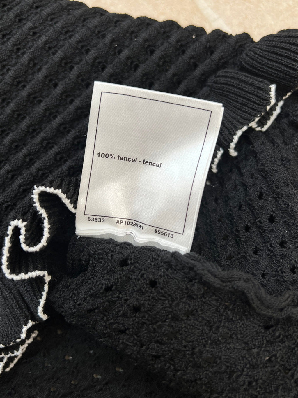 CHANEL 26S SLEEVELESS KNIT TOP 1497