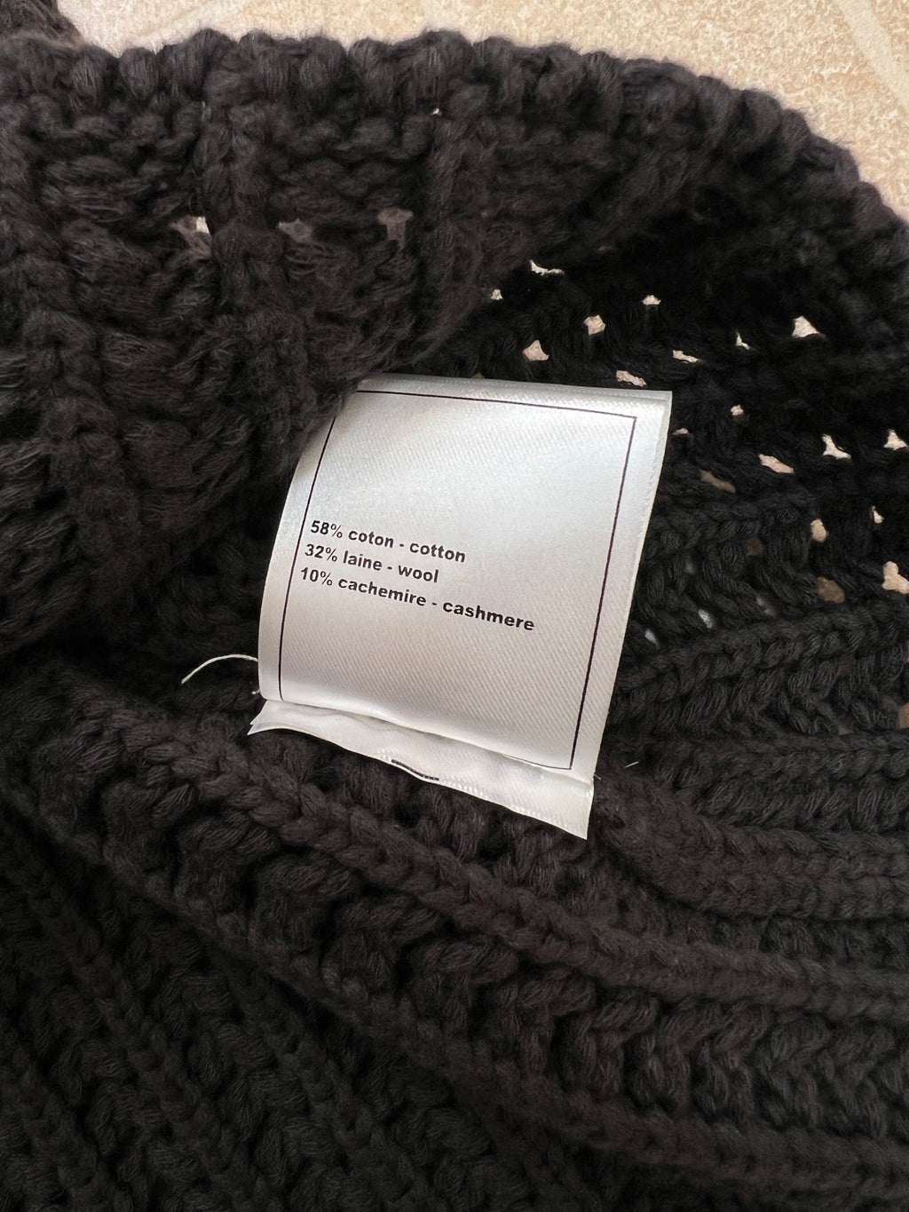 CHANEL 26S SLEEVELESS KNIT TOP 1495
