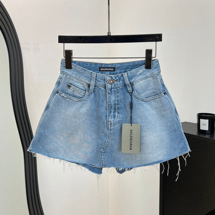 BALENCIAGA 26S DENIM SHORTS 306