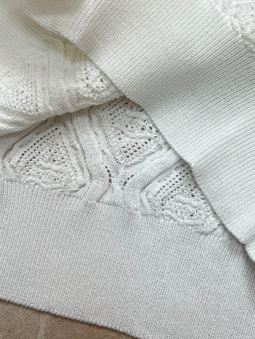 CHANEL 26S SHORT-SLEEVE KNIT T-SHIRT 1414