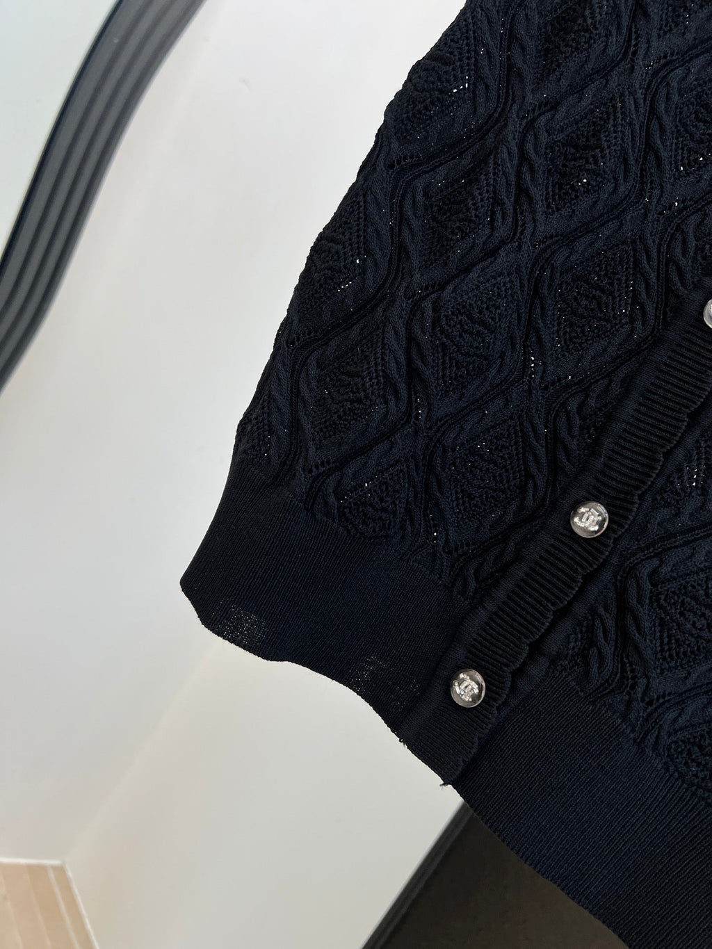 CHANEL 26S SHORT-SLEEVE KNIT T-SHIRT 1413
