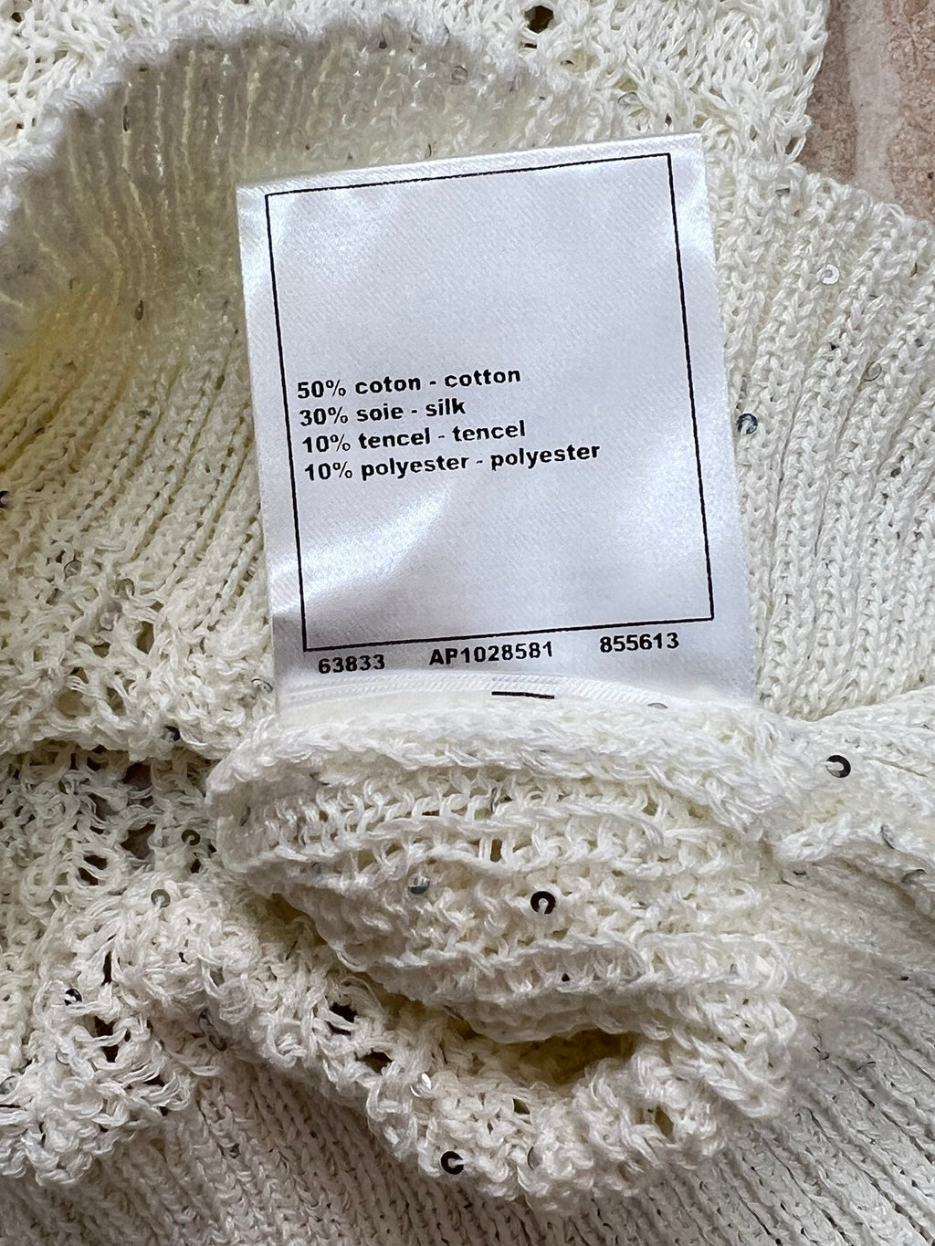 CHANEL 26S SHORT-SLEEVE KNIT T-SHIRT 1412