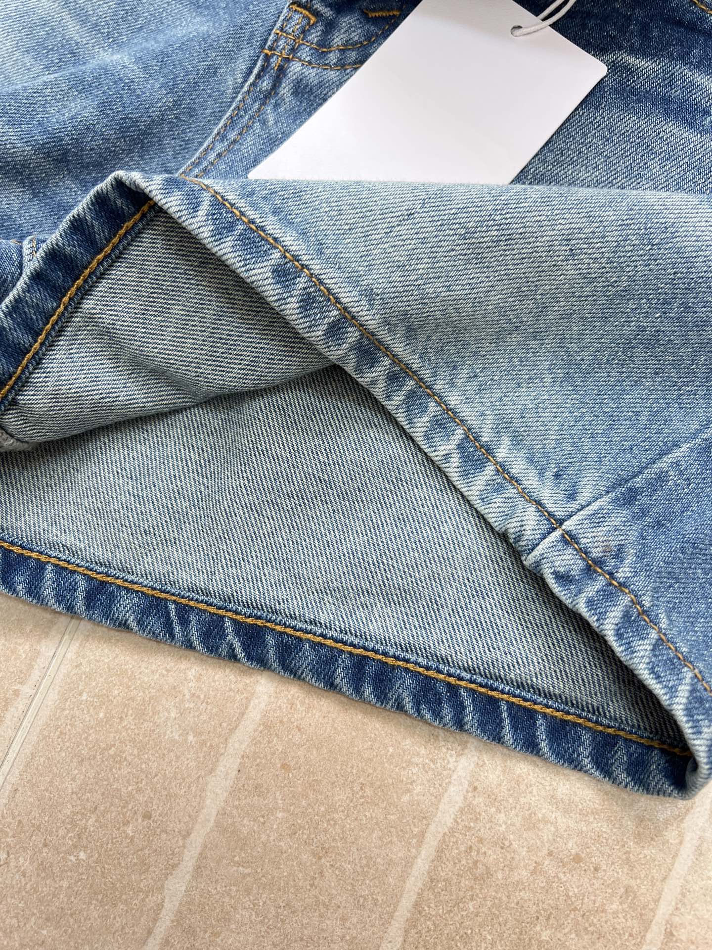 CELINE 26S DENIM SHORTS 396
