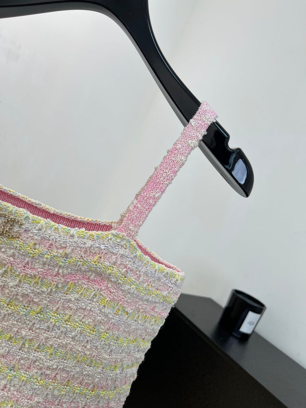 CHANEL 26S TWEED CAMI TOP 1481