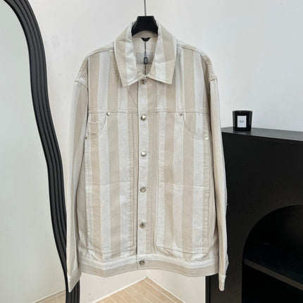 FENDI 26S STRIPED JACKET 235