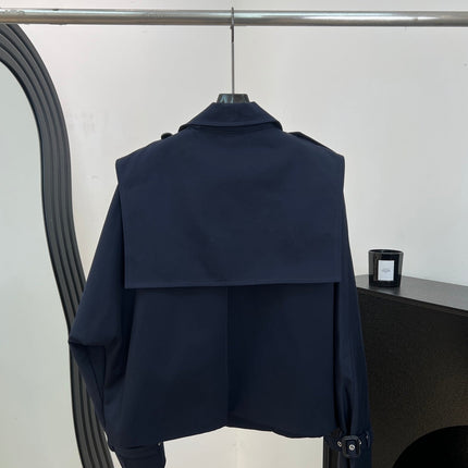 CELINE 26S CROPPED TRENCH COAT 513