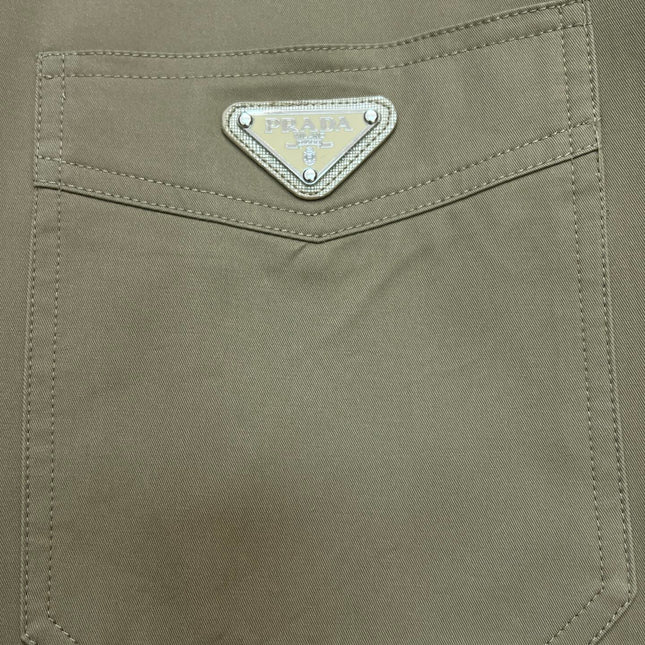 PRADA 26S CROPPED ZIP-UP JACKET 1069