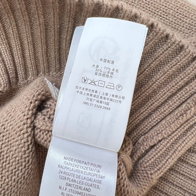 RALPH LAUREN 26S CREW-NECK KNIT SWEATER 590