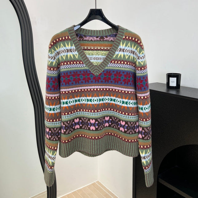 RALPH LAUREN 26S V-NECK SWEATER 544