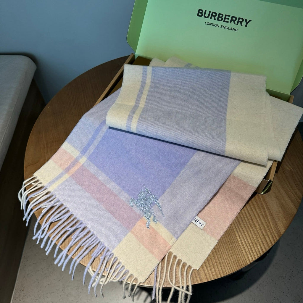 BURBERRY 26S SCARF 168CM IN CASHMERE 143468