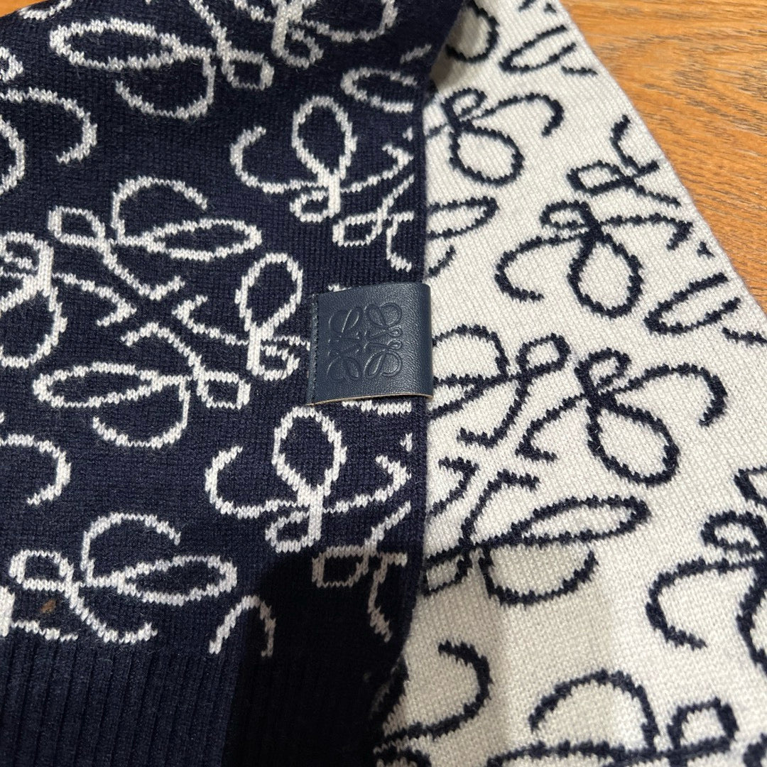 LOEWE 26S SCARF 190 IN CASHMERE WOOL 143458