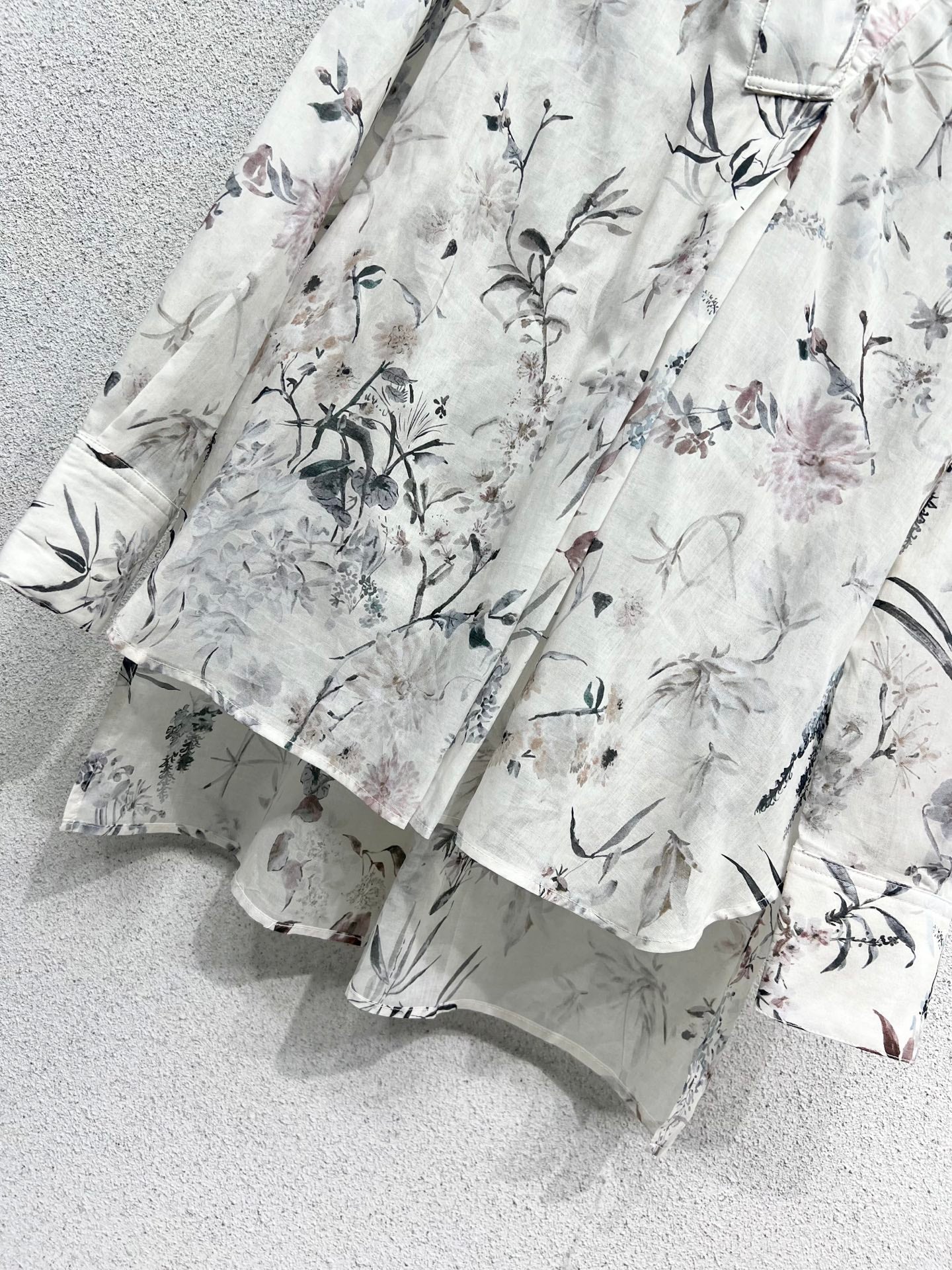 DIOR CLASSIC FLORAL SHIRT 275026