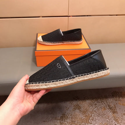 CD PARADISE ESPADRILLE LOAFER BLACK JACQUARD