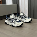 CD B22 SNEAKER NAVY AND WHITE MESH FABRIC