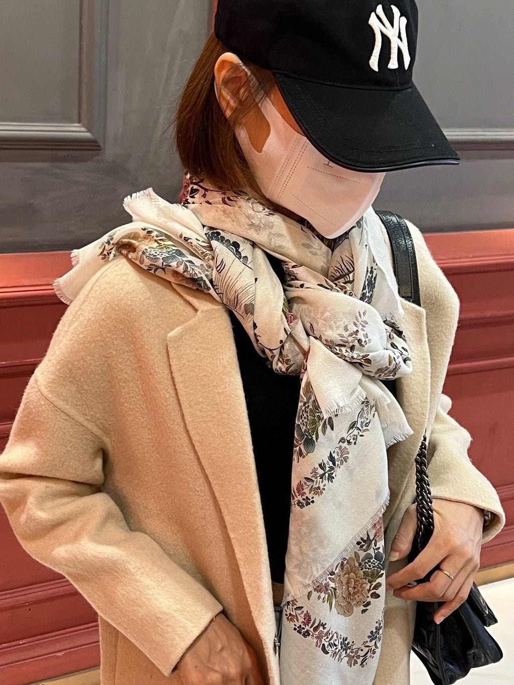 DIOR 26S SCARF 200CM IN CASHMERE 198244