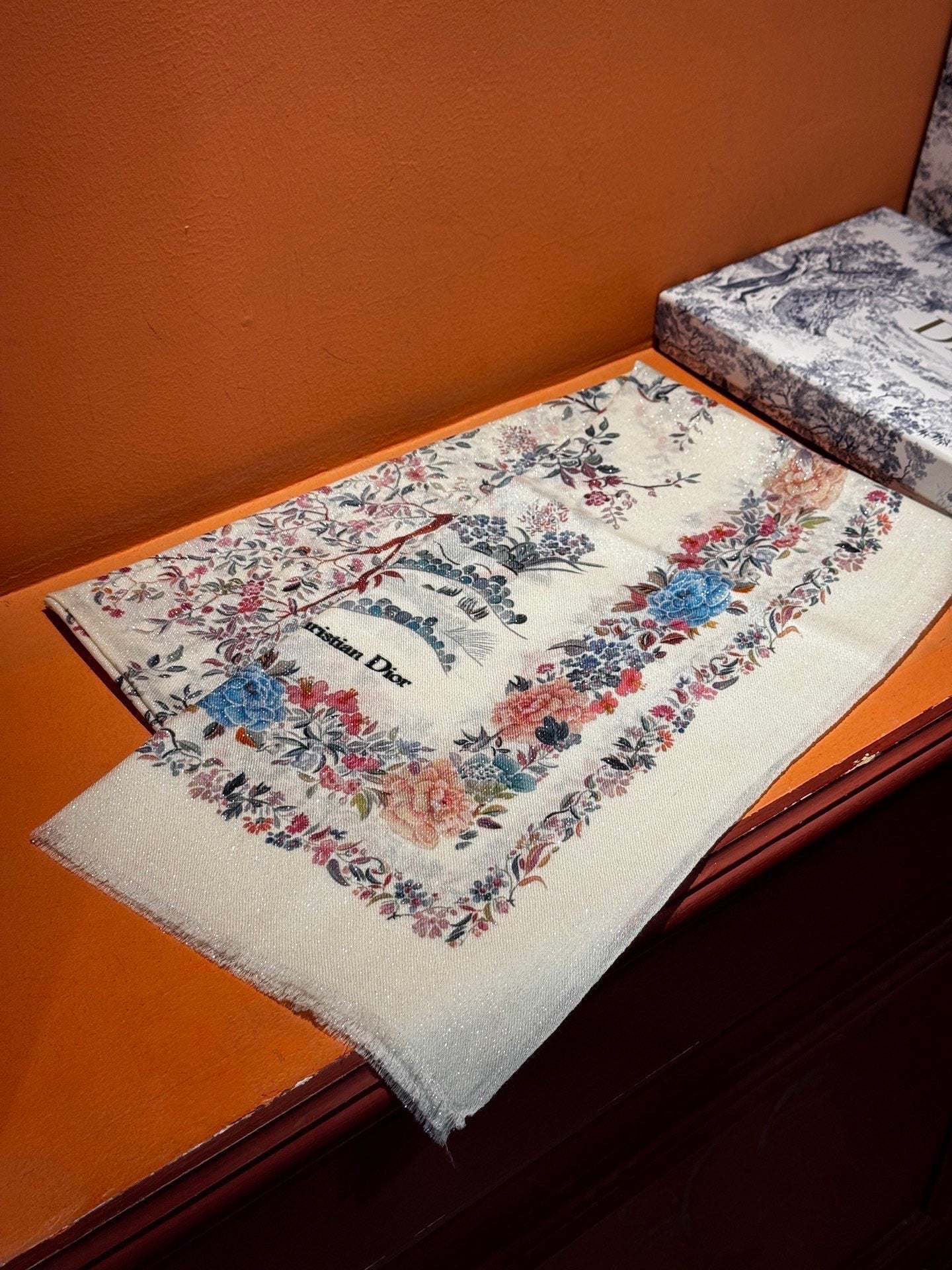 DIOR 26S SCARF 200CM IN CASHMERE 198244