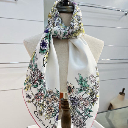 DIOR 26S SCARF 90 IN SILK 415039