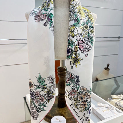 DIOR 26S SCARF 90 IN SILK 415039