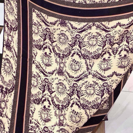 DIOR 26S SCARF 135 IN CASHMERE AND SILK 433865