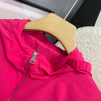 MONCLER 26S FLORAL HOODED JACKET 737