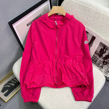 MONCLER 26S FLORAL HOODED JACKET 737