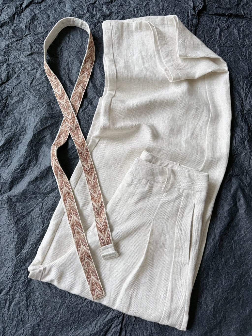 LORO PIANA 26S WIDE LEG PANTS 716
