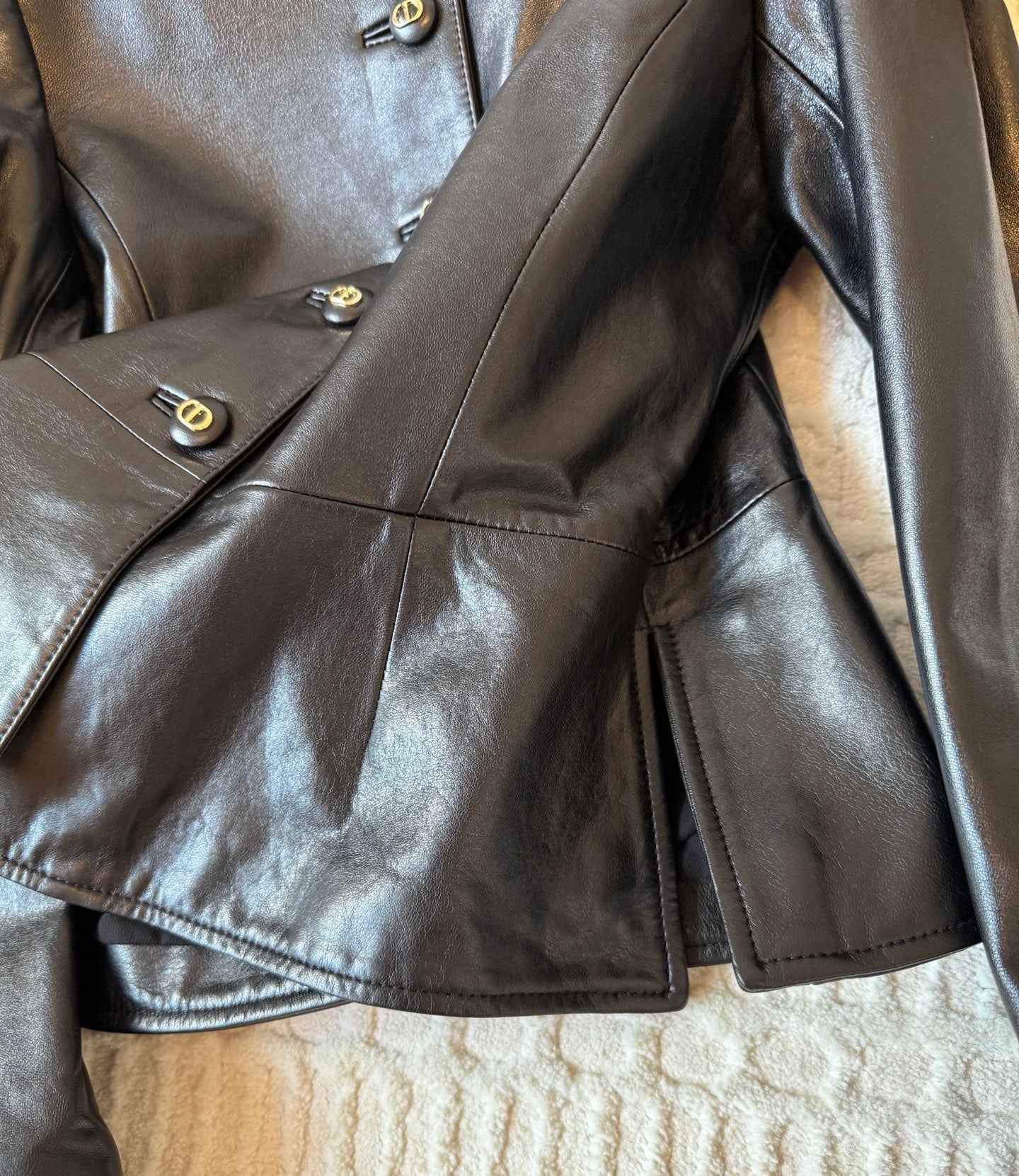 DIOR 25S LEATHER JACKET STYLE 358
