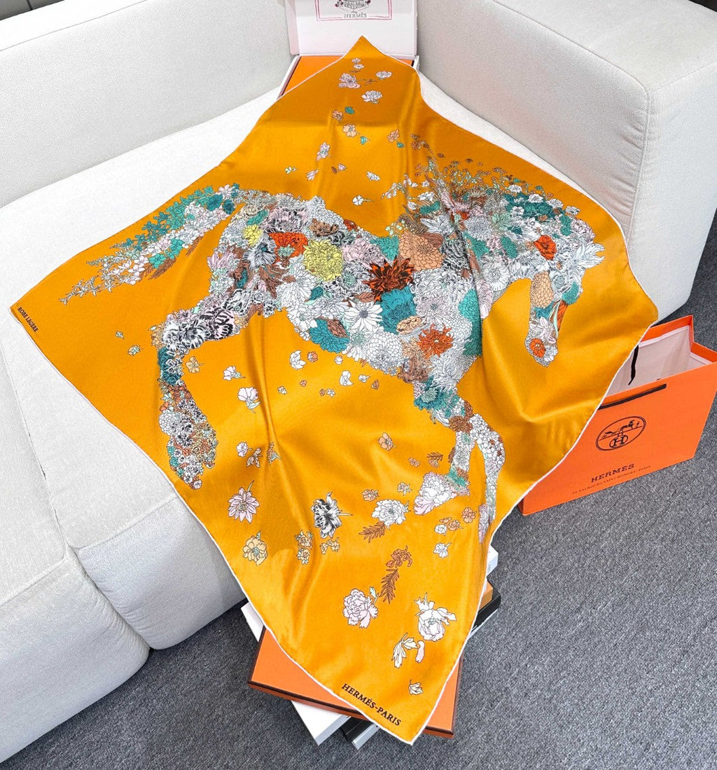 HERMES 26S SCARF 90 IN SILK 304311